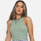 EVE Solid Color Sleeveless Tank Tops JHYB-9072