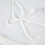 EVE Solid Color Backless Tight Sling Jumpsuit GPKJ-KJ12417