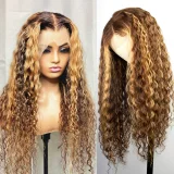 EVE Small Curly Chemical Fiber Head Covering Wig YWHX-XQ555