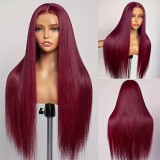 EVE Lace Center Parted Straight Wigs Full Head Set YWHX- M1419