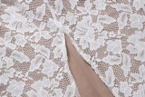 EVE Lace Patchwork Sling Backless Maxi Dress JHYB-551