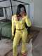 EVE Sport Print Long Sleeve Three Piece Pants Set GBGF-8810