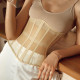 EVE Mesh Wrap Chest Tank Tops FL-22513P