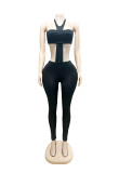 EVE Tight Halterneck Wrap Chest Pants 2 Piece Set GFCF-1384