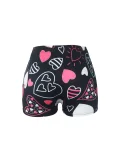 EVE Patterned Printed Tight Yoga Shorts SHD-9898