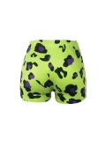 EVE Patterned Printed Tight Yoga Shorts SHD-9898