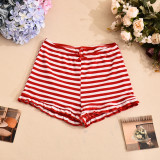 EVE Stripe Short Sleeve Short 2 Piece Set GNZD-51827