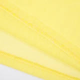 EVE Solid Color Mesh Sleeveless Tank Tops MXBF-J25TP198