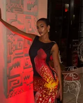 EVE Backless Sleeveless Print Maxi Dress YWXS-K25L826