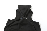 EVE Solid Color High Collar Tops XEF-K25L68078