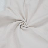 EVE Solid color V-neck Puff Sleeve Pleated Dress GTYZ-7578