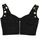 EVE Sexy Sleeveless Tank Tops Pants 2 Piece Set BY-7451