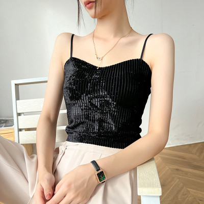 EVE Sexy Sleeveless Solid Sling Tops GSZM-ZTP1392