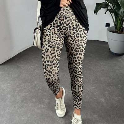 EVE Leopard Print Slim Pants GNZD-51575PBD
