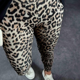 EVE Leopard Print Slim Pants GNZD-51575PBD