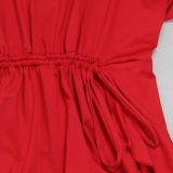 EVE Plus Size Lace drawstring Long Sleeve Two-Piece Set NY-3673