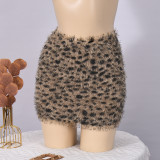 EVE Leopard Print Slim Mini Skirts GNZD-51930DHD