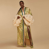 EVE Beach Print Sun Protection Cover-Up Jacket YF-10889