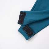 EVE Deep V Neck Sleeveless Bodysuit Pants Suit MXBF-D25ST257