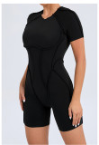 EVE Short Sleeve Sport Backless Yoga Romper GQSA-50310