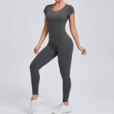 EVE Backless Long Sleeve Yoga Jumpsuit GQSA-89071