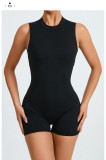 EVE Solid Color Backless Yoga Sport Romper GQSA-YL075