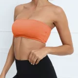 EVE Solid Color Wrap Chest Sport Tops GQSA-RD803