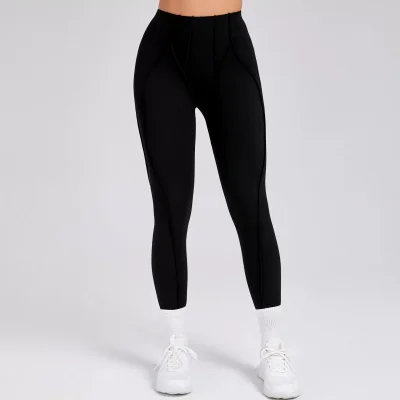 EVE Solid Color Sport Yoga Skinny Pants GQSA-87652