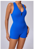 EVE Sleeveless Solid Color Yoga Sport Romper GQSA-42016