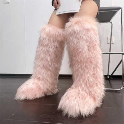 EVE Fashion Plush Warm Snow Long Boots HBRS-Y2K