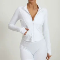 EVE Long Sleeve Zipper Sport Coat GQSA-7521