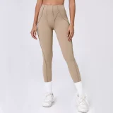 EVE Solid Color Sport Yoga Skinny Pants GQSA-87652