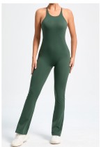 EVE Adjustable Straps Backless Yoga Jumpsuit GQSA-53202