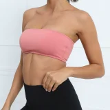 EVE Solid Color Wrap Chest Sport Tops GQSA-RD803
