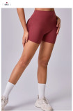 EVE Long Sleeve V Neck Pleated Two Piece Pants Set GQSA-10109