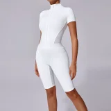 EVE Long Sleeve Zipper Tight Sport Two Piece Pants Set GQSA-41180