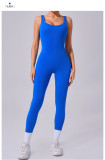 EVE Sleeveless Solid Color Yoga Sport Jumpsuit GQSA-24606
