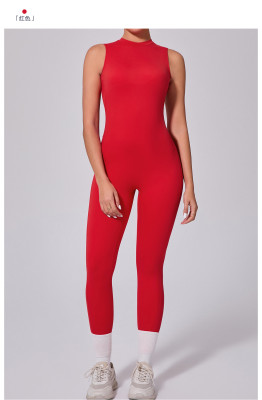 EVE Backless Sleeveless Sport Sport Jumpsuit GQSA-YL1210