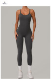 EVE Adjustable Buckle Cross Sports Yoga Jumpsuit GQSA-8376