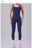 EVE Sleeveless Solid Color Yoga Sport Jumpsuit GQSA-24606