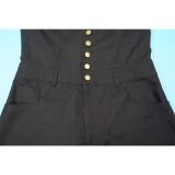 EVE Sleeveless Backless Solid Maxi Dress YF-10884