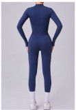 EVE Mesh Patchwork Long Sleeve Sport Jumspuit GQSA-80426