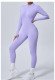 EVE Long Sleeve Zipper Yoga Tight Jumpsuit GQSA-5025
