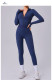 EVE Mesh Patchwork Long Sleeve Sport Jumspuit GQSA-80426