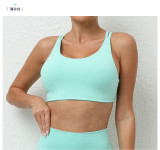 EVE Solid Color Backless Sport Underwear GQSA-58124