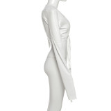 EVE Wide Shoulder Long Sleeve Short Coat XEF-K25C78071