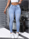 EVE Fashion Washed Tight Jeans GXJF-6338-2
