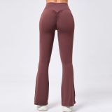 EVE Solid Color High Waist Micro Flare Pants GQSA-9190