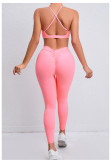 EVE Cross Back Sports Tight Two Piece Pants Set GQSA-A05/V01