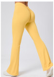 EVE Yoga V-waist Fitness Flared Pants GQSA-43210